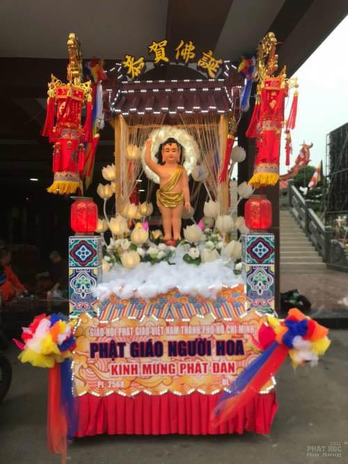 thiet ke thi cong kieu ruoc phat xe hoa phat dan vesak 2025 phathocdoisong 2
