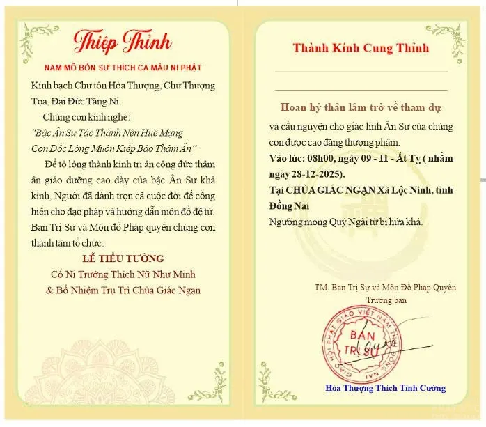 chua giac ngan bo nhiem tru tri