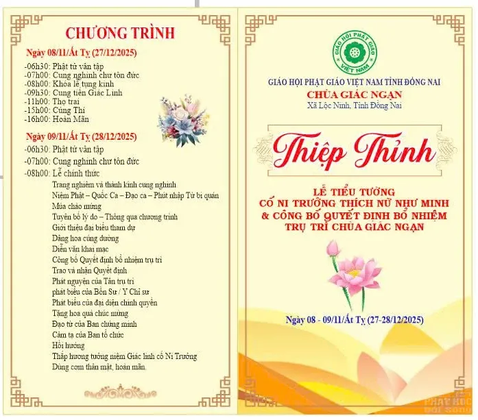 Lễ bổ nhiệm trụ trì chùa Giác Ngạn – Dấu mốc kế thừa và phát triển